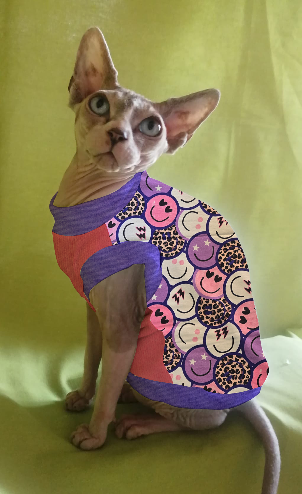 FELPINA SMILE VIOLA/ROSA