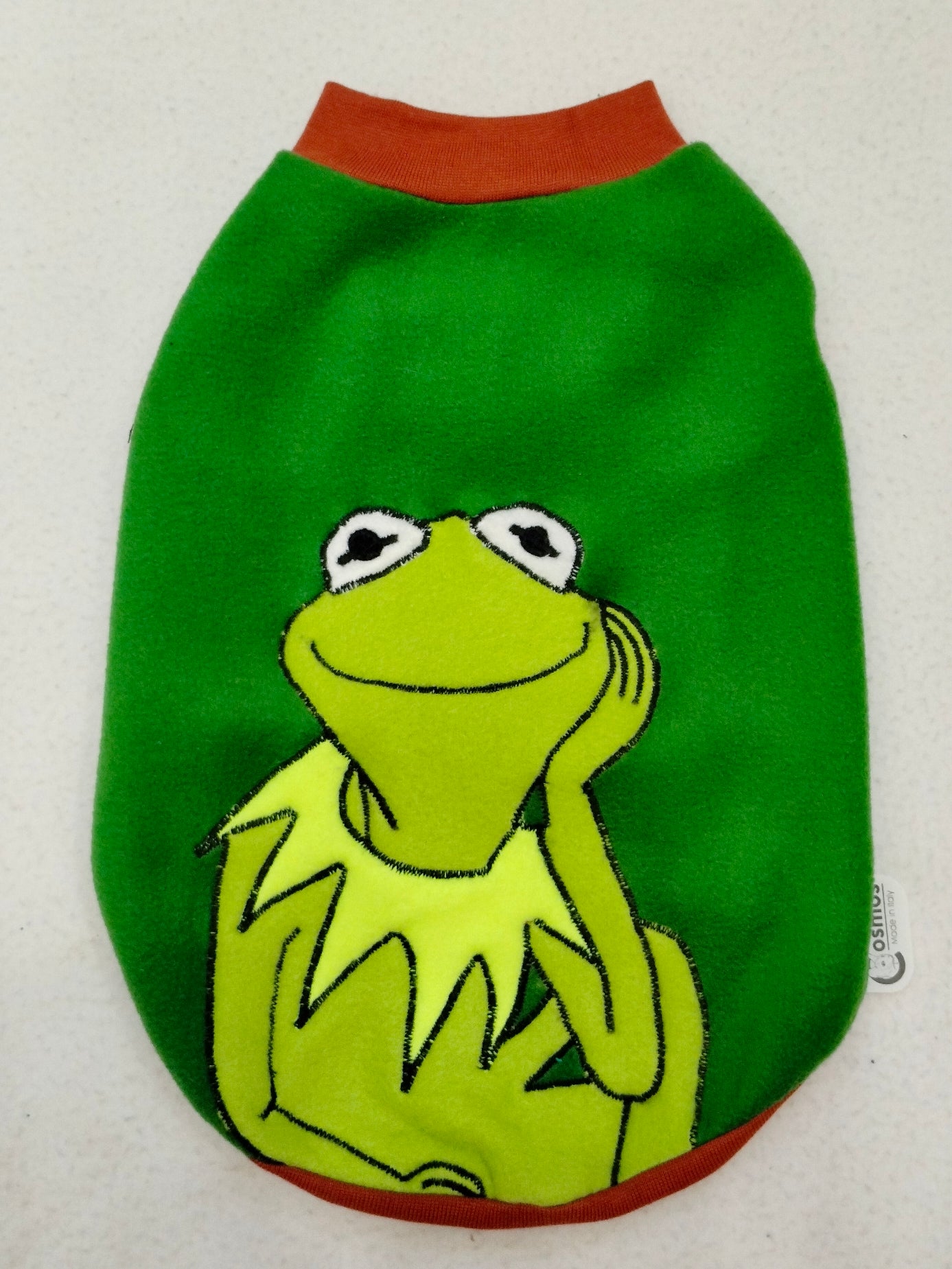 VESTITI A TEMA: PILE KERMIT PENSIEROSO