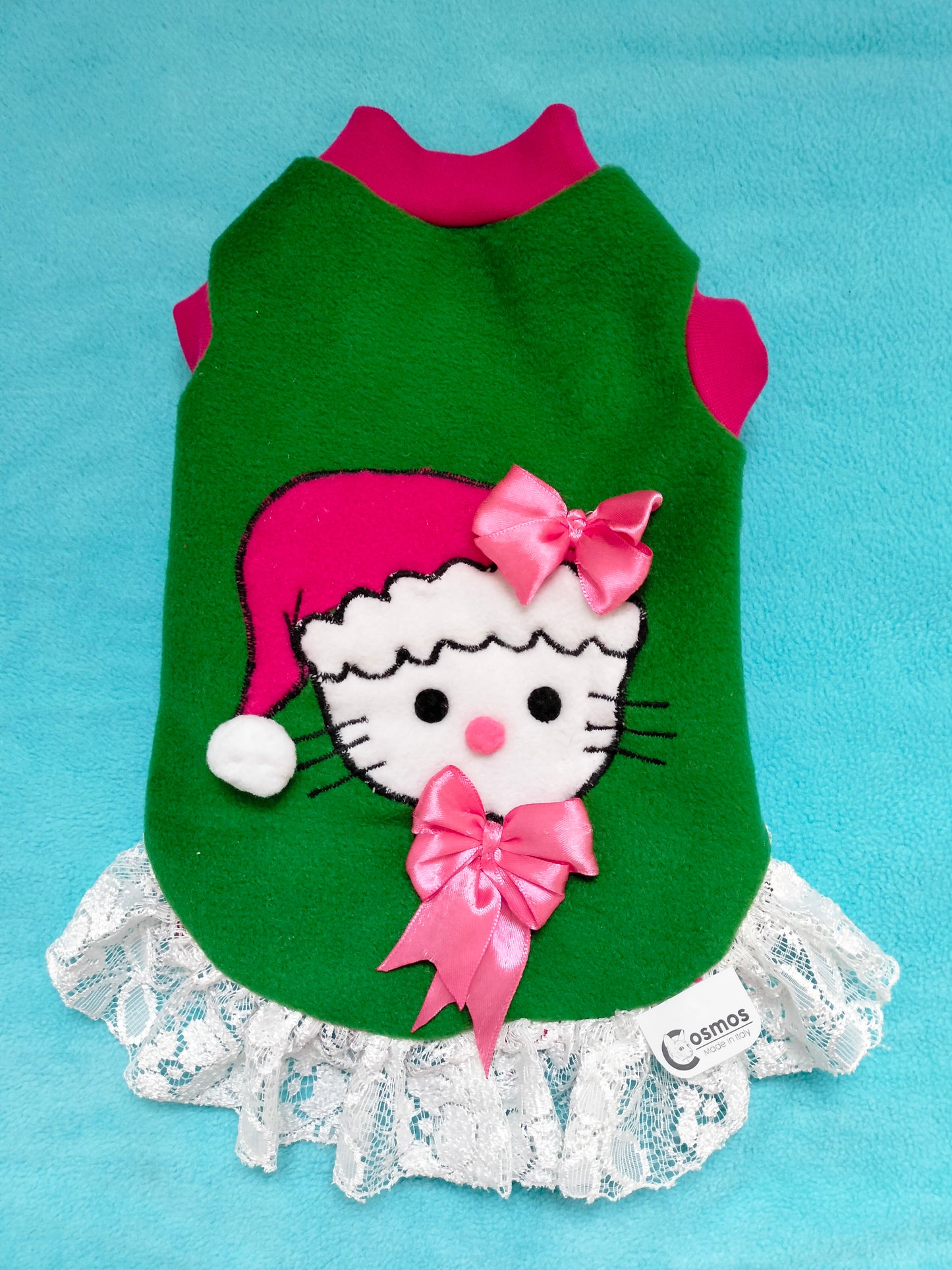 VESTITI A TEMA: PILE HELLO KITTY NATALE