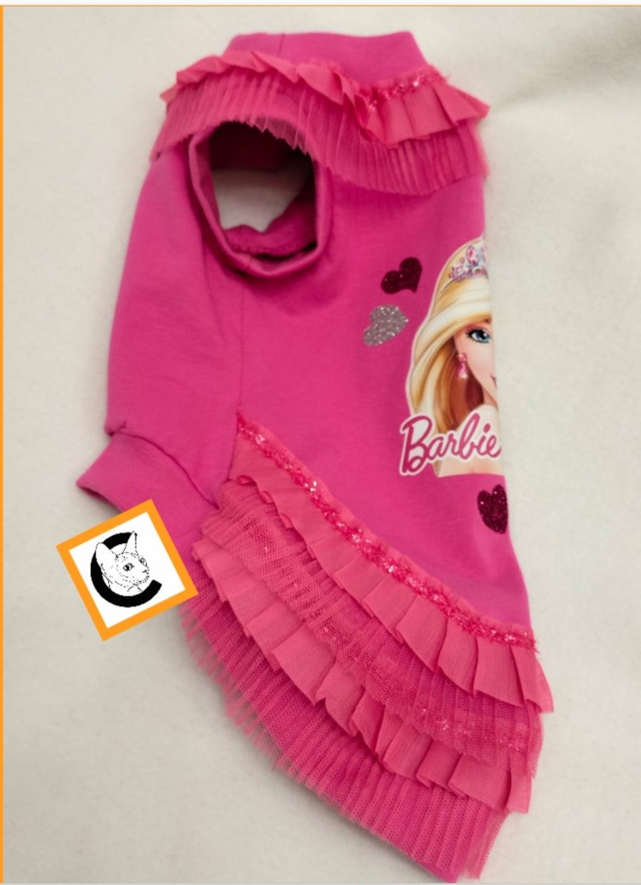 VESTITI A TEMA: JERSEY BARBIE