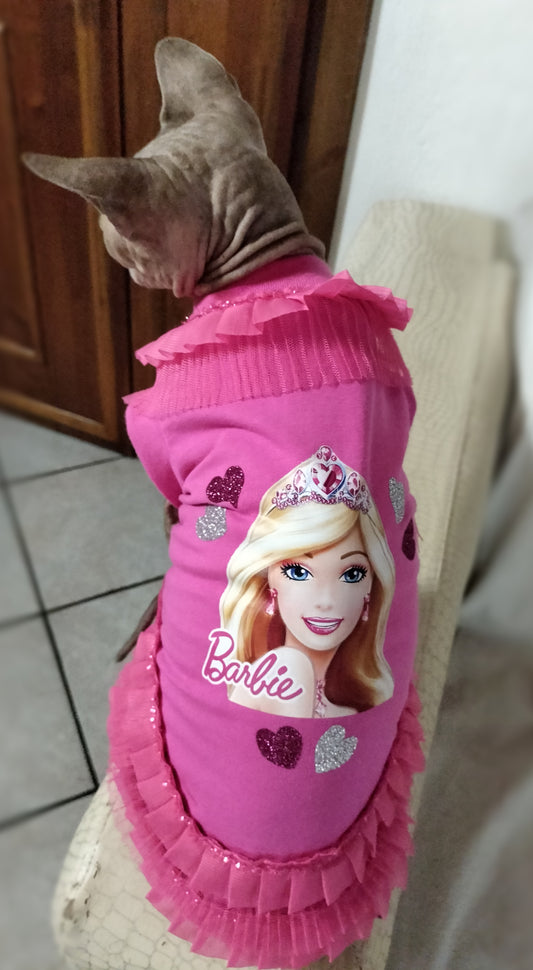 VESTITI A TEMA: JERSEY BARBIE