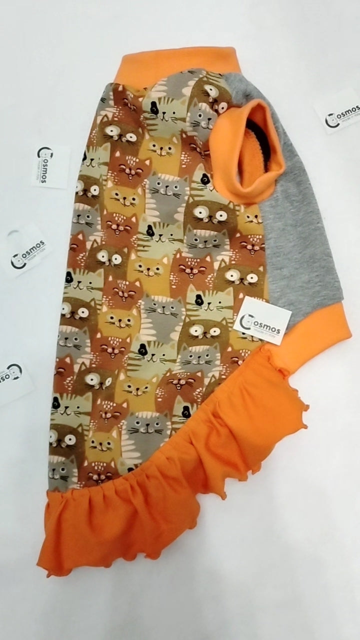 JERSEY in cotone GATTI CARAMELLO (138)