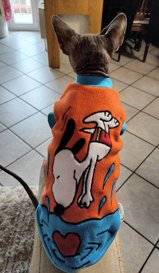 VESTITI A TEMA: PILE SNOOPY TUFFO