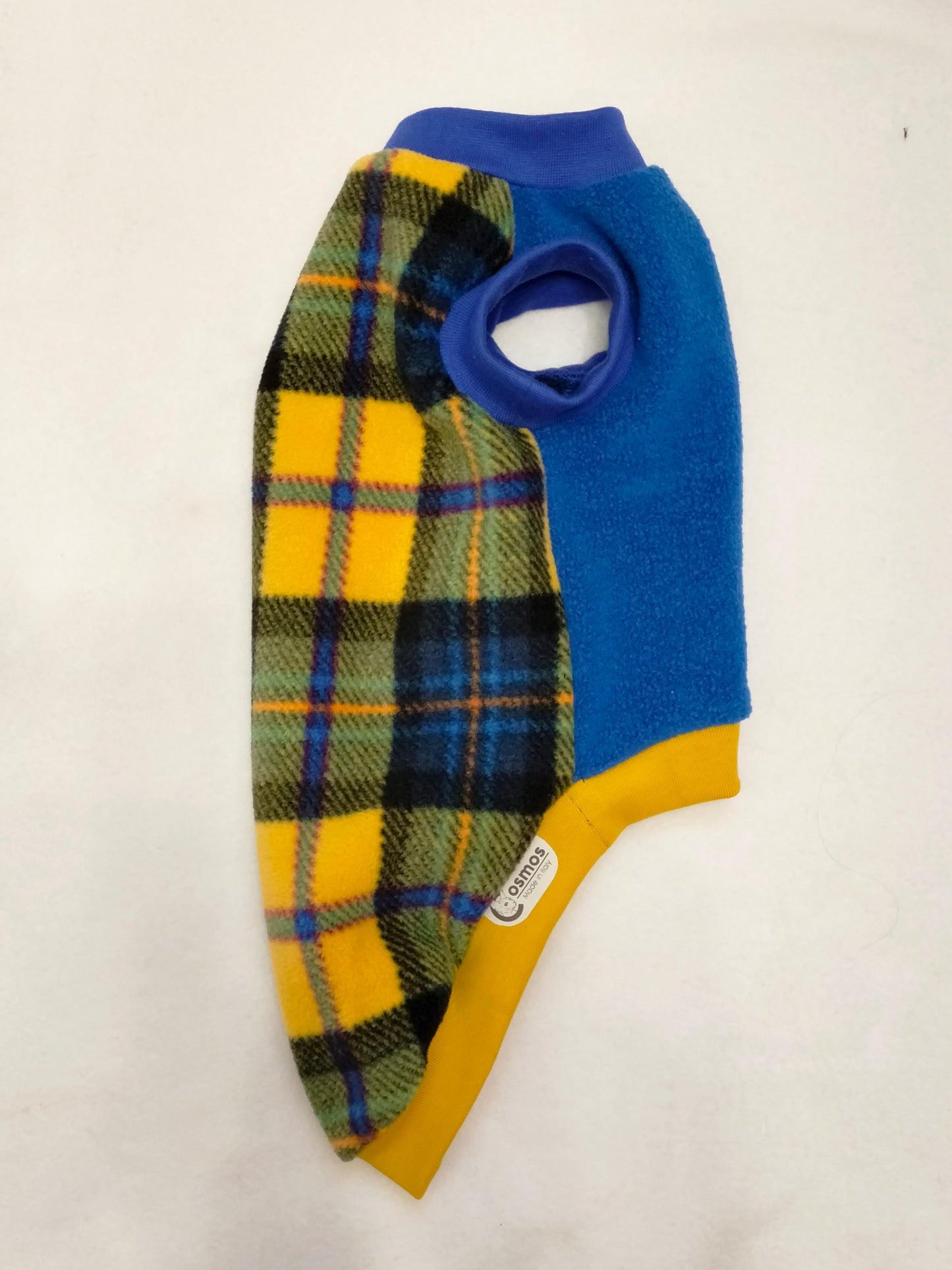 PILE NO PILLING SCOZZESE GIALLO BLU (321)