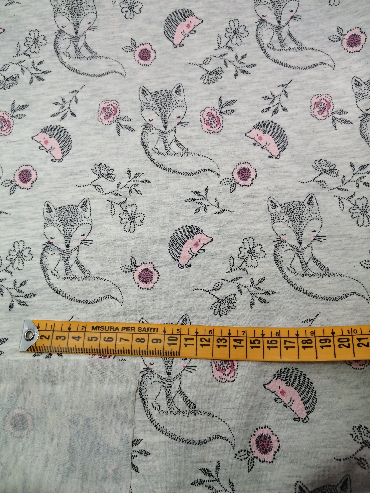 JERSEY in cotone RICCIO VOLPE (119)