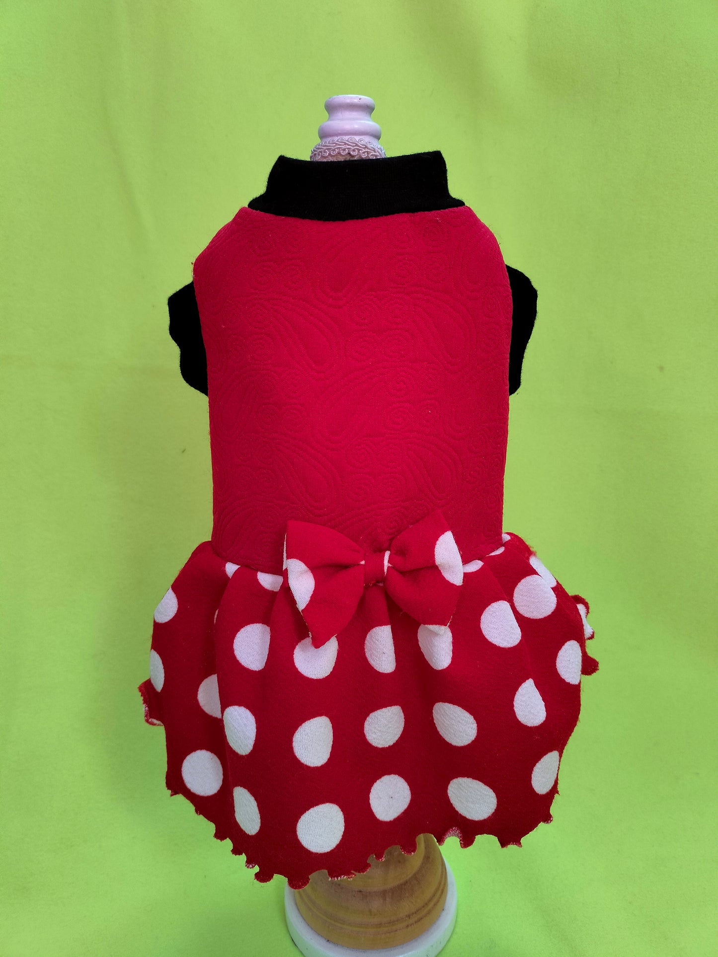 VESTITI A TEMA: MINNIE foderato in jersey